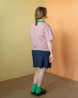 M/L chemise pic nic avec col salade