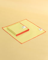 Ensemble de 4 serviettes carrées