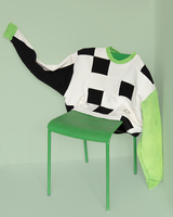 EXTRA LARGE crop top collabo l'ensemble vide