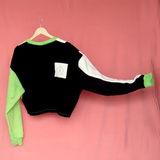 EXTRA LARGE crop top collabo l'ensemble vide