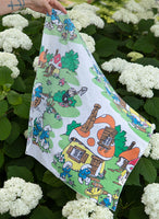 foulard de schtroumpfs (grand)