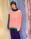M/L col roulé réversible
