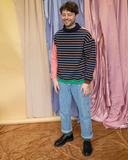 M/L col roulé réversible