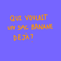 sac banane